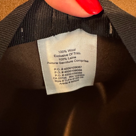 Alxiliary Stylish Brown & Black Fedora Hat Size S/M - Picture 3 of 10